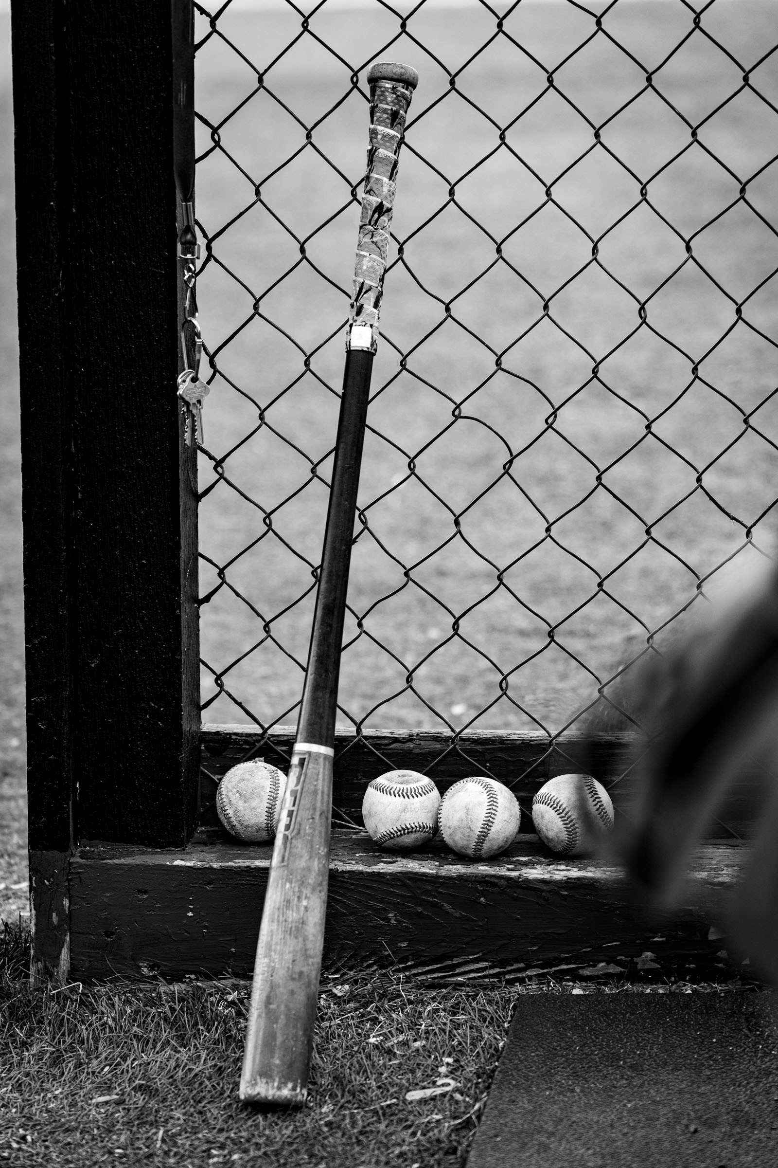 Varsity baseball at the plate, Denver area