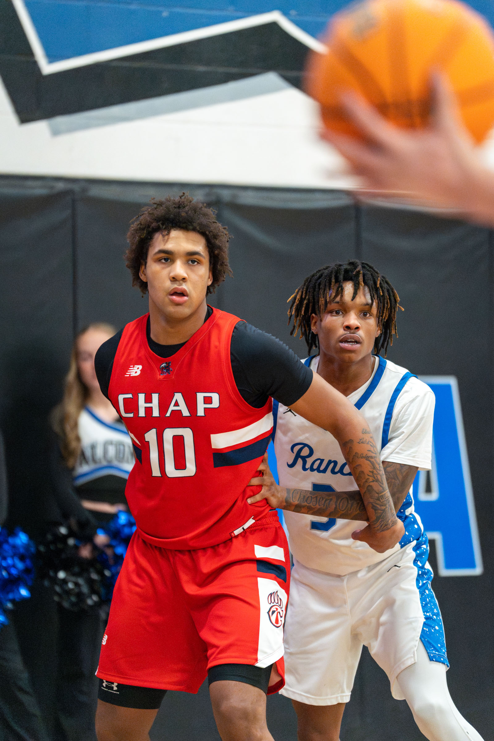 Defensive matchup, Highlands Ranch basketball, Denver metro