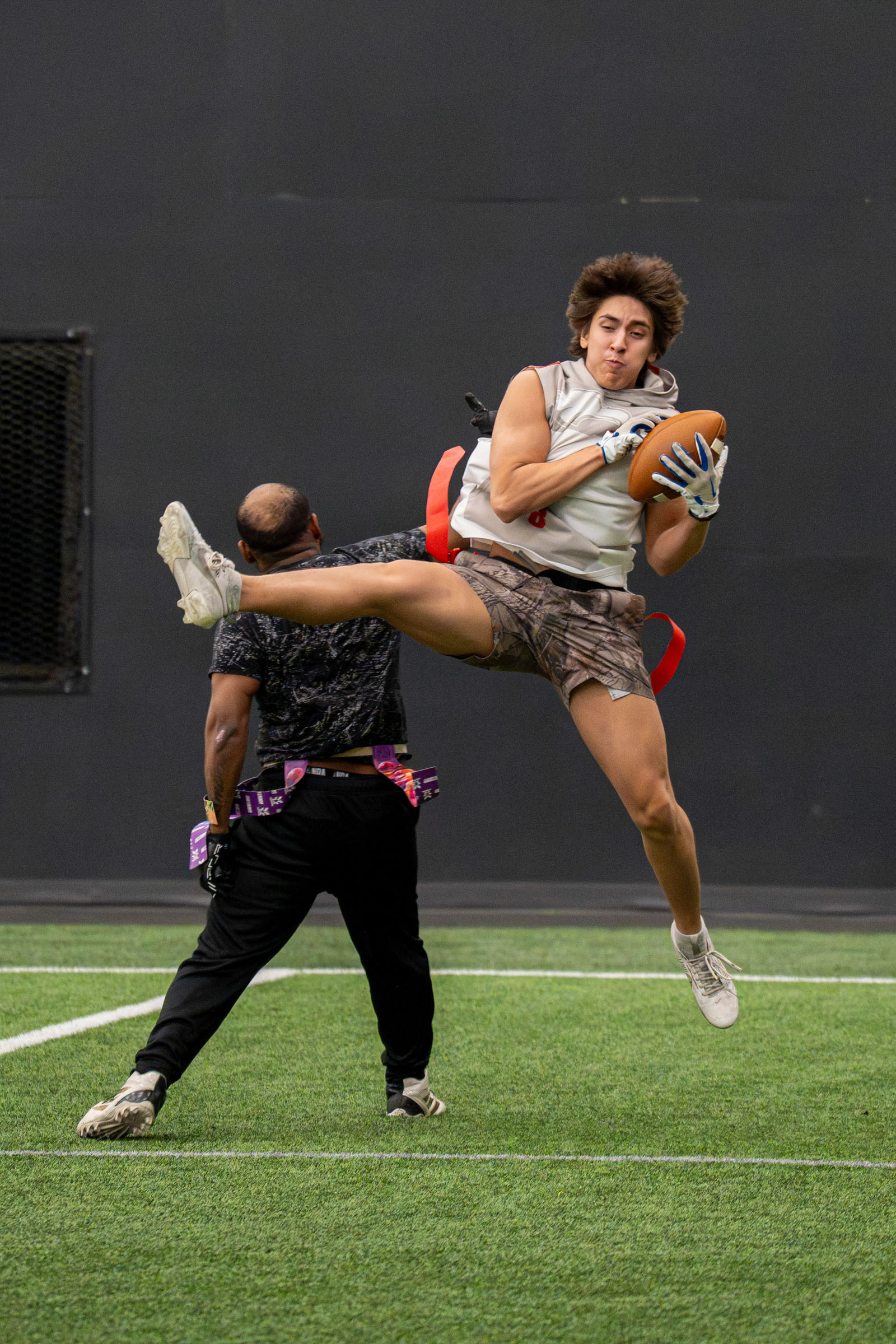 South Denver flag football play