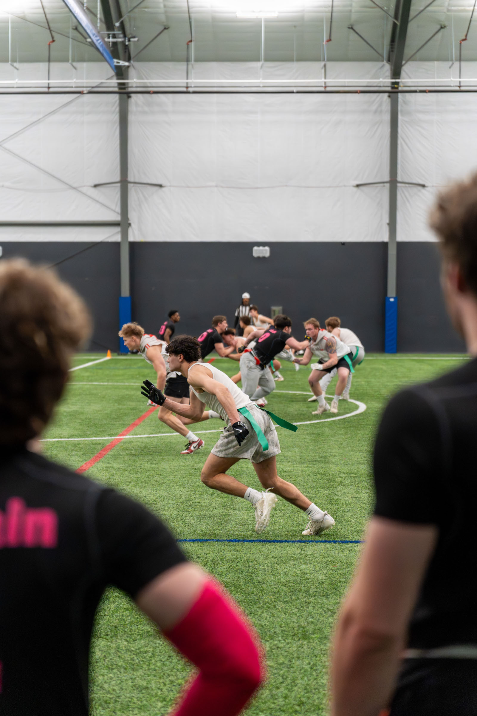 South Denver flag football play