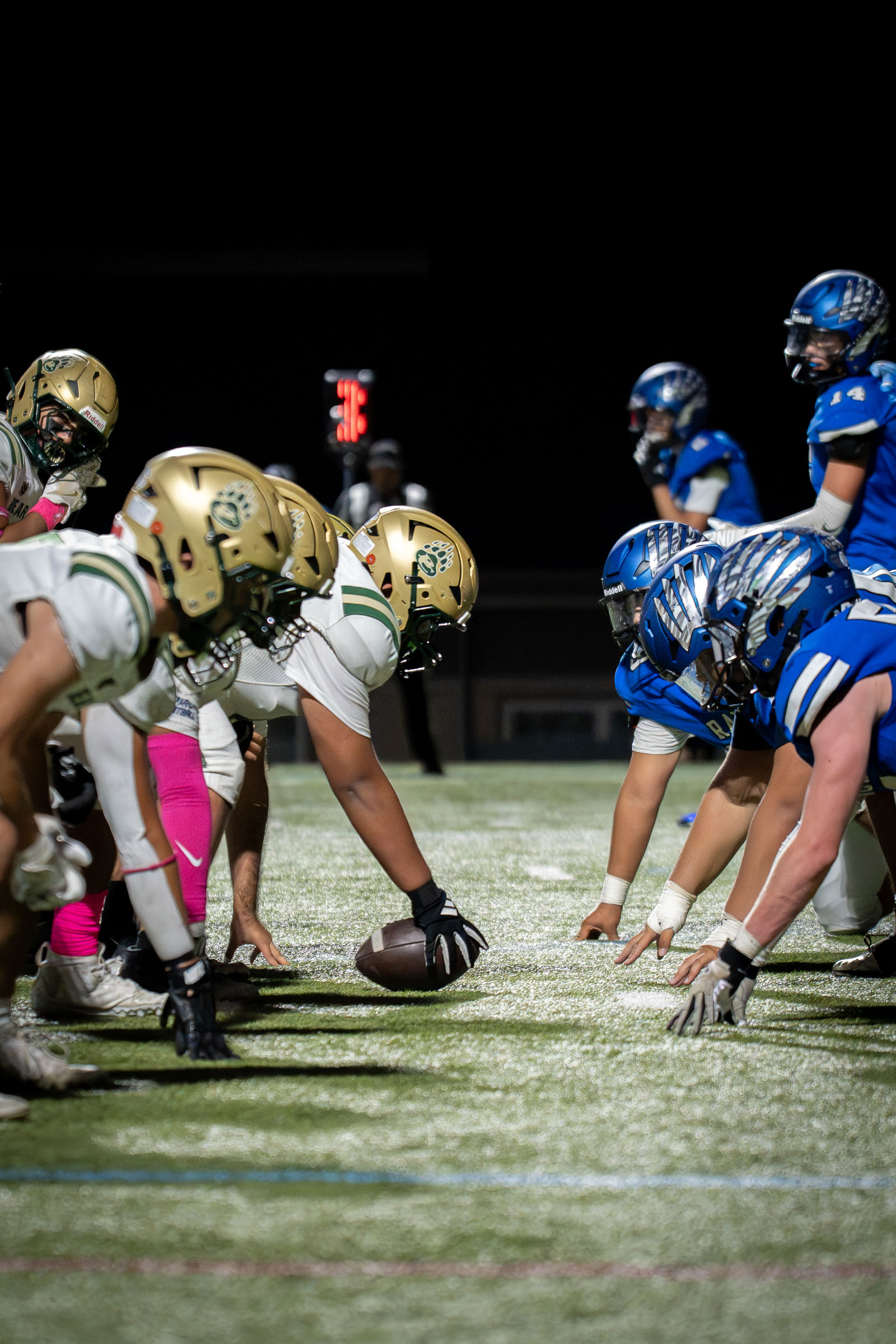 Highlands Ranch homecoming football, Friday night, Denver metro