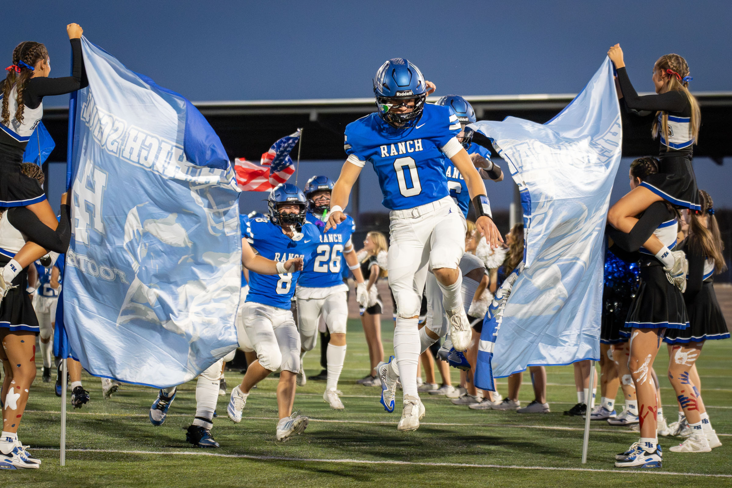 Varsity football coverage, Highlands Ranch homecoming