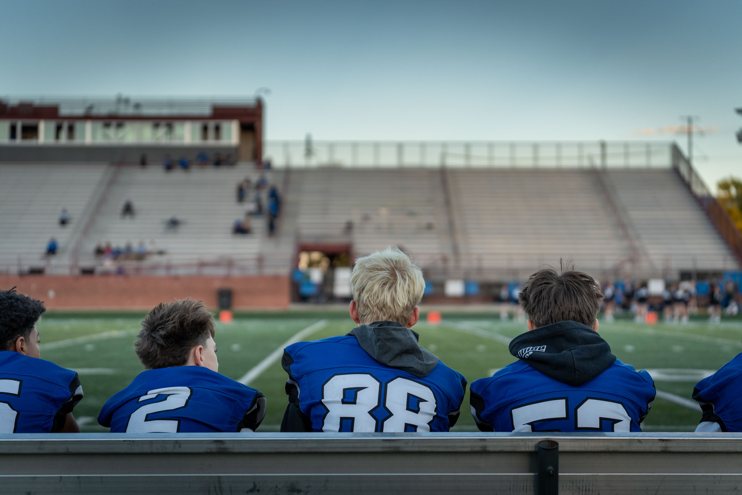 Highlands Ranch homecoming football, Friday night, Denver metro